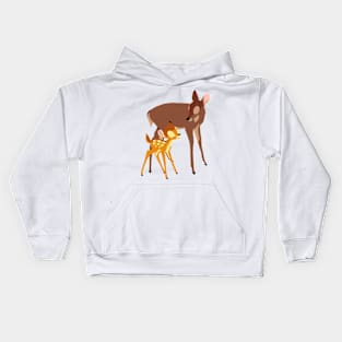 Mother & Her Little One Kids Hoodie